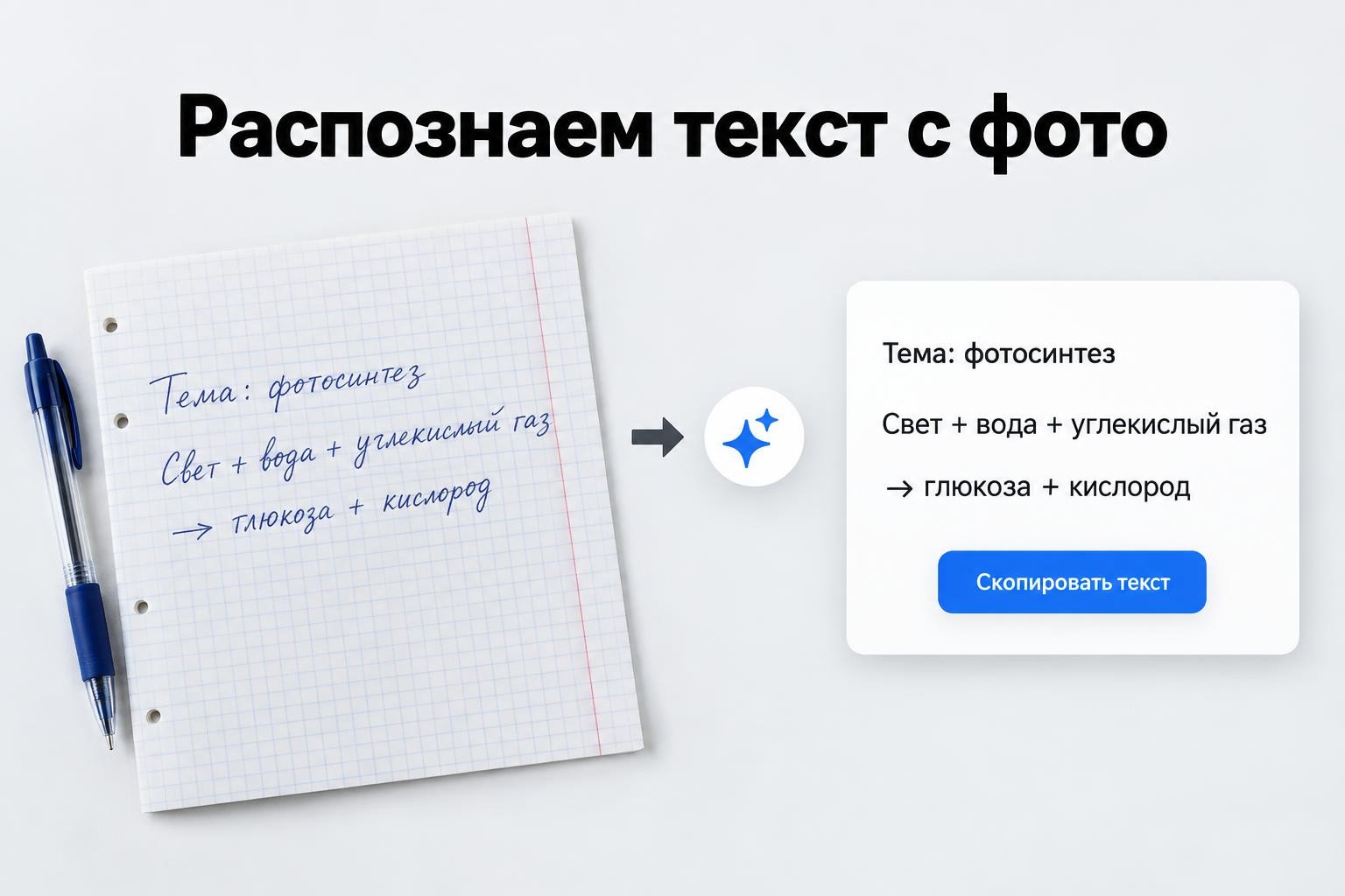 Текст по фото: распознать и извлечь текст с картинки онлайн от Facee