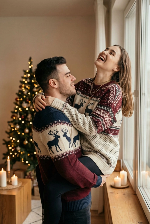 Кадр из фотосессии Домашний новогодний уют