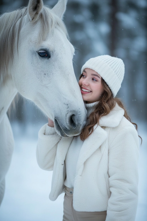 Кадр из фотосессии Фотосессия с лошадью