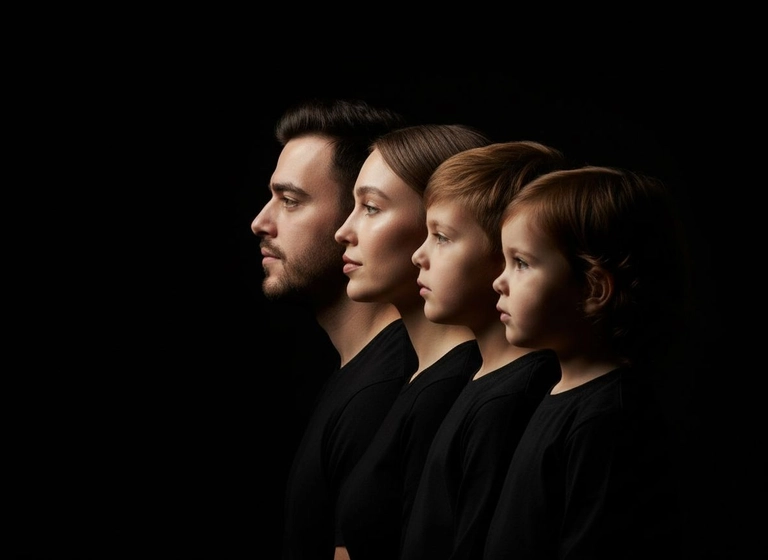 Портрет поколений (по общему фото)