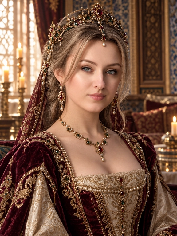 сделай меня персонажем из сериала Великолепный век