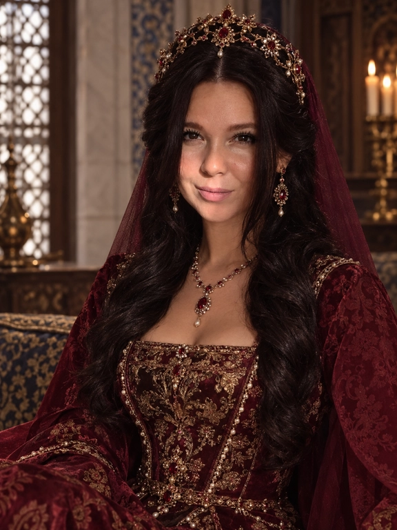 сделай меня персонажем из сериала Великолепный век