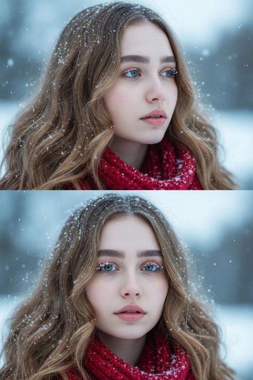 Зимний коллаж