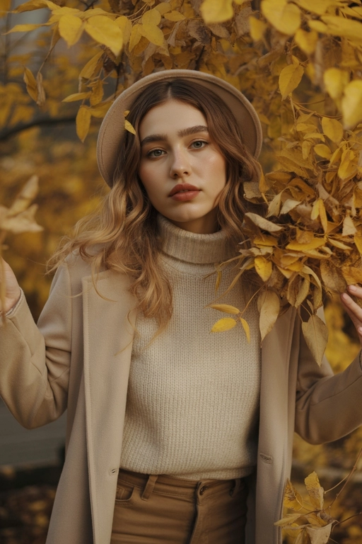 Кадр из фотосессии Осень в парке