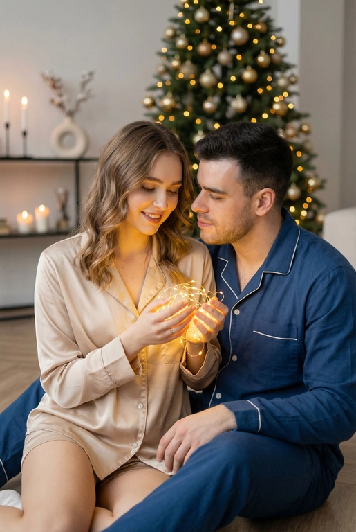 Кадр из фотосессии Домашний новогодний уют