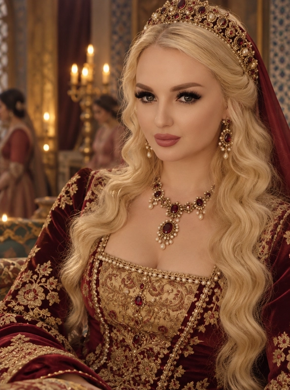 сделай меня персонажем из сериала Великолепный век